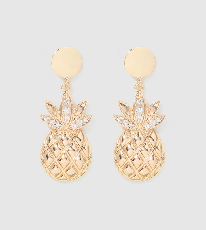 SIGNATURE RAYE Pineapple Earrings